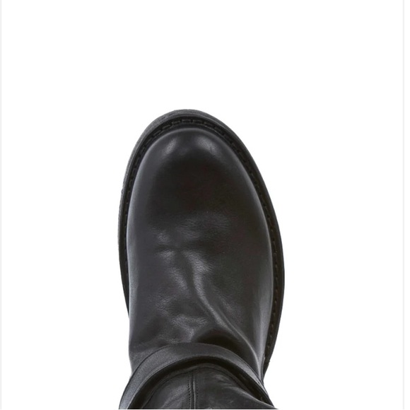 EUC Fiorentini + Baker ETERNITY 7040 Biker Dark Chocolate Brown Leather 39.5 - Picture 5 of 15